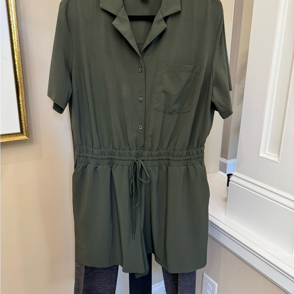 Olive Green Women's Athleta Shorts